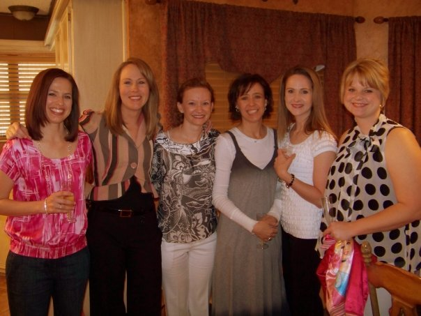 Kari, Annie, Julie, Tammy, Amy, Stephanie~Hayley's shower